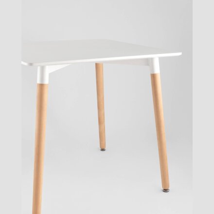 Стол Oslo Square  80х80 см белый 