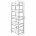 Стеллаж на металлокаркасе BRABIX &quot;LOFT SH-003&quot;, 600х350х1500 мм, 5 полок, цвет дуб антик, 641235 Дуб антик