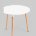 Стол круглый EAMES DST NEW D80 белый 
