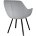 Стул DikLine 252 М поворотный, B22 GREY, ножки черные 
