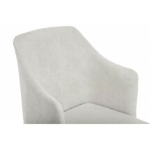 Стул на металлокаркасе Lans light grey fabric