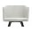 Стул на металлокаркасе Lans light grey fabric 