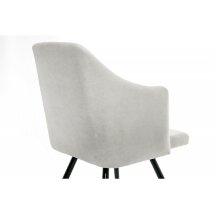 Стул на металлокаркасе Lans light grey fabric