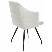 Стул на металлокаркасе Lans light grey fabric