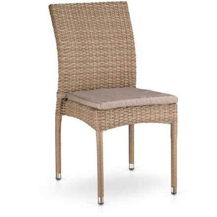 Комплект плетеной мебели T256B/Y380B-W65 Light Brown (4+1) 