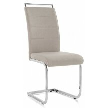 Стул на металлокаркасе Oddy beige fabric