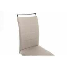 Стул на металлокаркасе Oddy beige fabric
