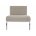 Стул на металлокаркасе Oddy beige fabric 