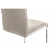 Стул на металлокаркасе Oddy beige fabric