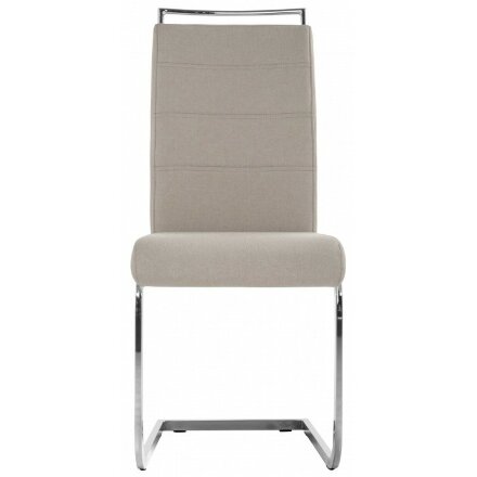 Стул на металлокаркасе Oddy beige fabric 
