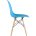 Стул Eames Style DSW бирюзовый x4 
