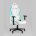 Кресло спортивное TopChairs GMM-080 белый на черной базе 