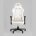 Кресло спортивное TopChairs GMM-080 белый на черной базе 