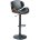 Стул барный Barstools Ashley Черный с коричневым