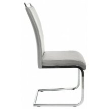 Стул на металлокаркасе Oddy light grey fabric