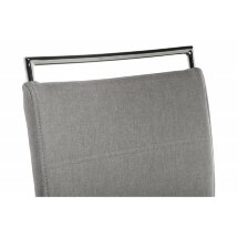 Стул на металлокаркасе Oddy light grey fabric