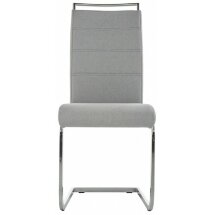 Стул на металлокаркасе Oddy light grey fabric