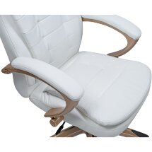 Кресло для руководителя 106b-lmr белое