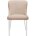 Стул DikLine 304 B03 BEIGE, ножки белые 