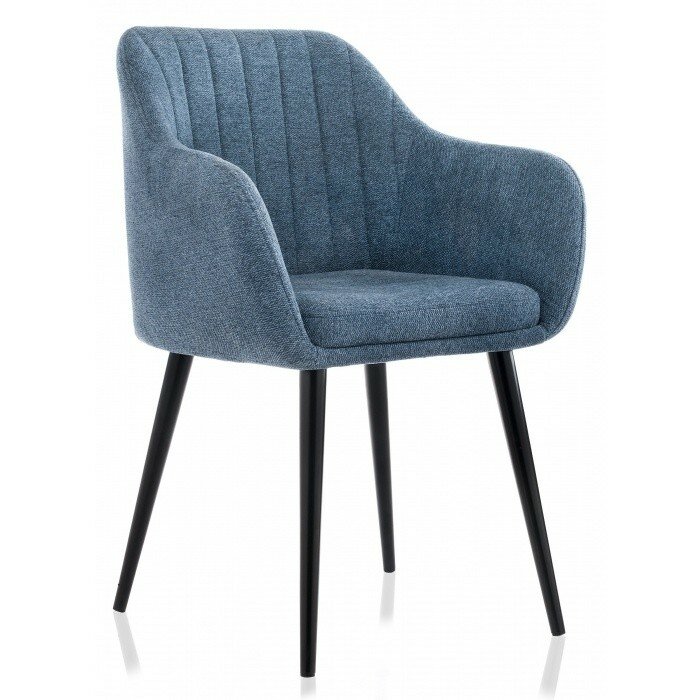 Стул на металлокаркасе Mody blue fabric Стул на металлокаркасе Mody blue fabric