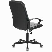 Кресло офисное BRABIX &quot;Simple EX-521&quot;, компактная упаковка, экокожа, черное, 532103