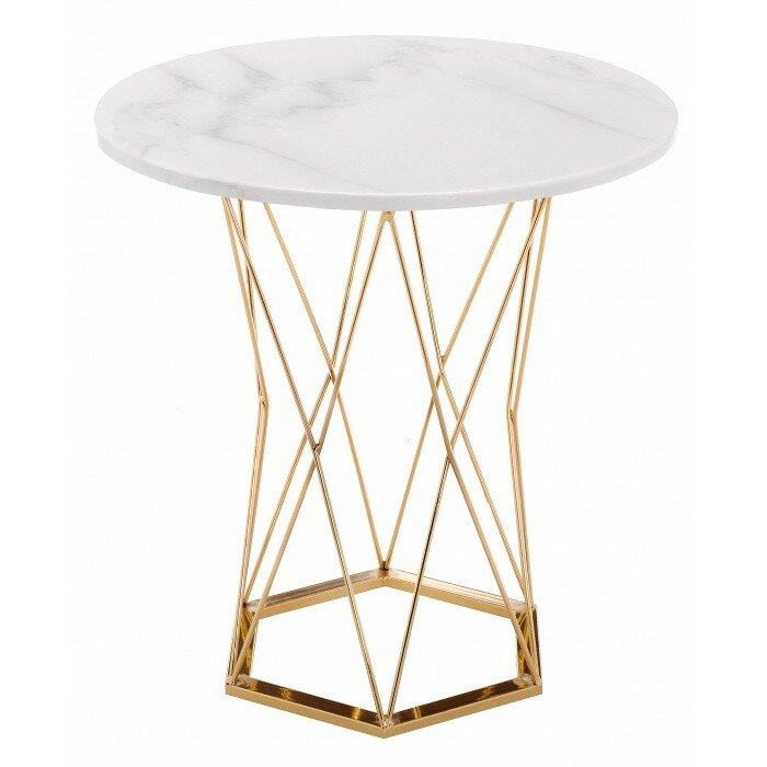Стол деревянный Melan white / gold Стол деревянный Melan white / gold