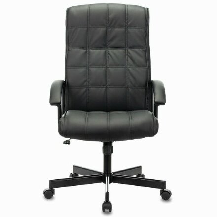 Кресло офисное BRABIX &quot;Quadro EX-524&quot;, компактная упаковка, экокожа, черное, 532104 Черный