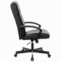 Кресло офисное BRABIX &quot;Quadro EX-524&quot;, компактная упаковка, экокожа, черное, 532104