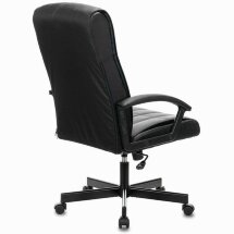 Кресло офисное BRABIX &quot;Quadro EX-524&quot;, компактная упаковка, экокожа, черное, 532104