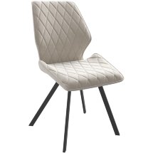 Стул DikLine 243PRO поворотный B03 BEIGE, ножки черные