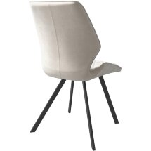 Стул DikLine 243PRO поворотный B03 BEIGE, ножки черные