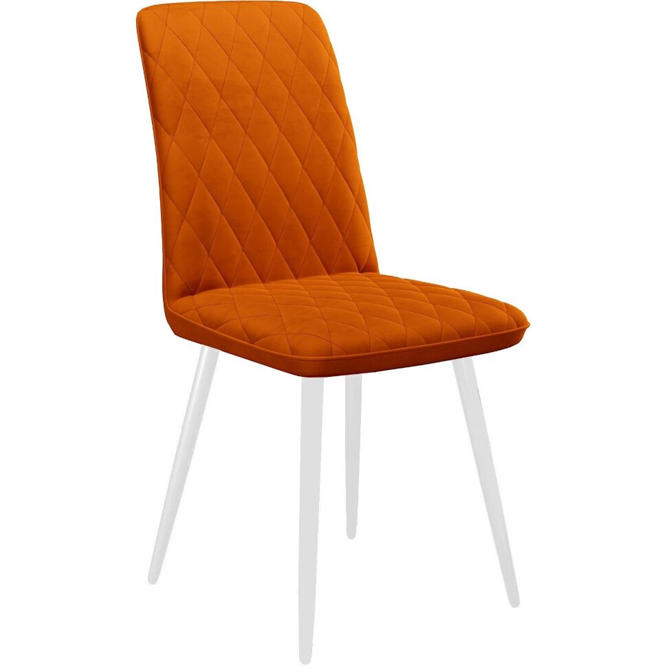 Стул DikLine 205 B17 TERRACOTTA /ножки белые Стул DikLine 205 B17 TERRACOTTA /ножки белые