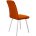 Стул DikLine 205 B17 TERRACOTTA /ножки белые 