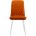 Стул DikLine 205 B17 TERRACOTTA /ножки белые 