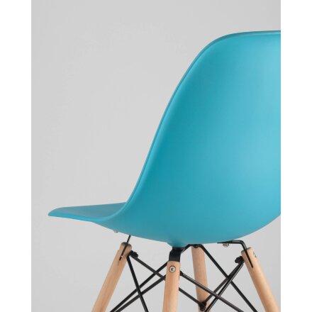 Стул Eames DSW бирюзовый 