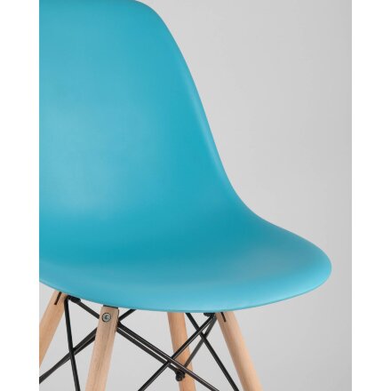 Стул Eames DSW бирюзовый 