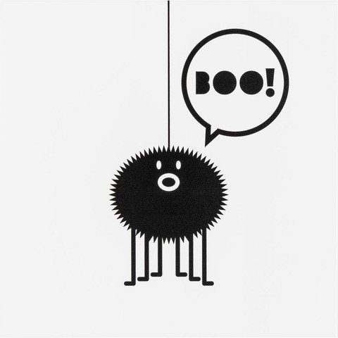 Накладка металлическая на фасад Boo С рисунком Накладка металлическая на фасад Boo С рисунком