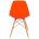 Стул деревянный Eames PC-015 оранжевый 