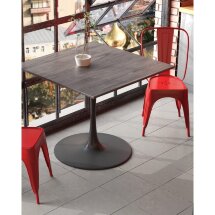 Стол обеденный Strong Square 90х90 темный орех