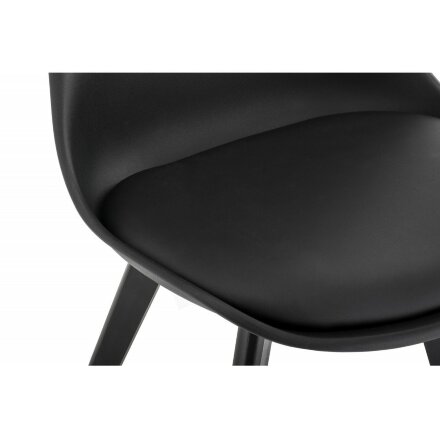 Пластиковый стул Bonuss black / black 