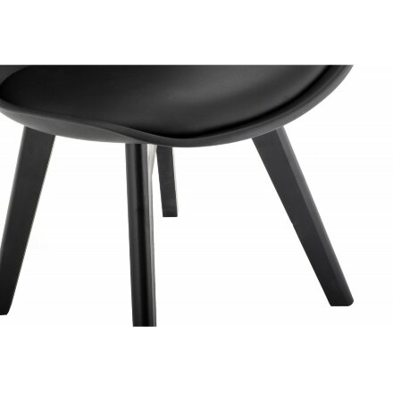 Пластиковый стул Bonuss black / black 