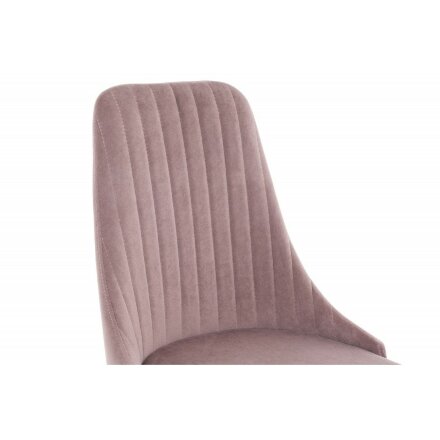 Стул на металлокаркасе Kora light purple 