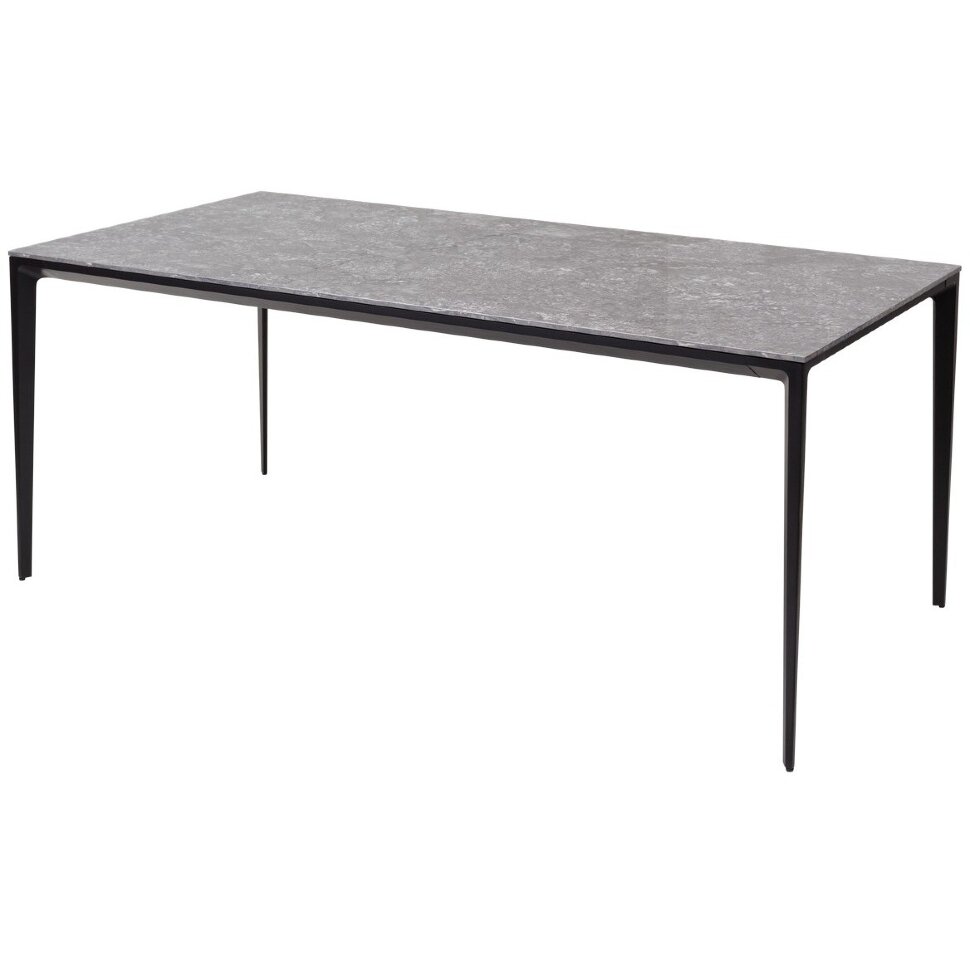 Стол NOTO 180 GLOSS STARLIGHT BLACK SOLID CERAMIC/ BLACK М-City Стол NOTO 180 GLOSS STARLIGHT BLACK SOLID CERAMIC/ BLACK М-City