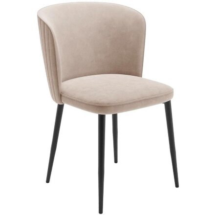 Стул DikLine 347PRO B03 BEIGE, ножки черные 