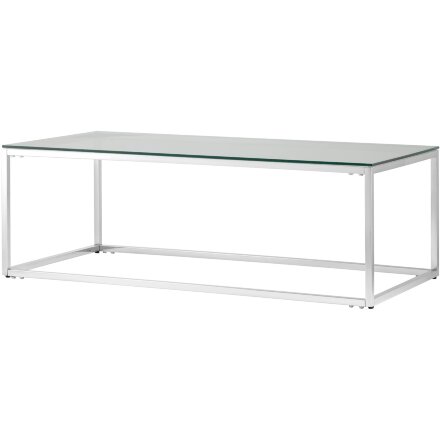 Журнальный стол 120*60 ТАУН серебро 