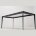 Стол NOTO 180 SINTERED STONE GLOSS STATUARIO WHITE / BLACK М-City 