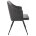 Стул на металлокаркасе Lans dark grey fabric 