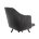 Стул на металлокаркасе Lans dark grey fabric 