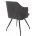 Стул на металлокаркасе Lans dark grey fabric 