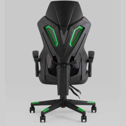 Кресло спортивное TopChairs Айронхайд зеленый 